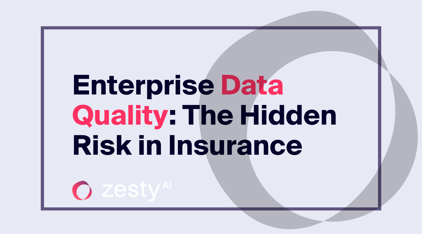Enterprise Data Quality: The Hidden Risk in Insurance